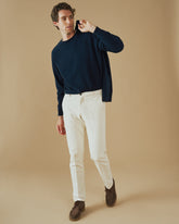 Cashmere Monterey Crew Neck - Men's Knitwear | 