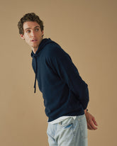 Cashmere Marlin Hoodie - Men's Clothing | 