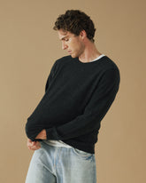 Cashmere Monterey Crew Neck - Men's Knitwear | 