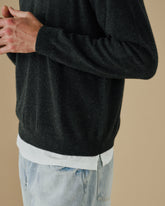 Cashmere Monterey Crew Neck - Men's Knitwear | 