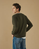 Cashmere Monterey Crew Neck - Men's Knitwear | 