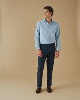 Cotton Chambray Posillipo Shirt - Men's Clothing | 