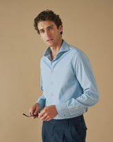 Cotton Chambray Posillipo Shirt - Men's Clothing | 