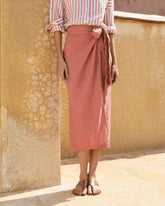 Linen Naxos Skirt - Women's Skirts | 