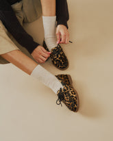 Calf Hair Boat-Shoes - Women's Shoes | 
