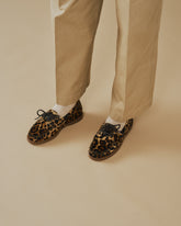 Calf Hair Boat-Shoes - Women's Shoes | 