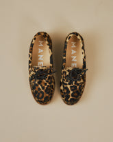 Calf Hair Boat-Shoes - D62KK - Serengeti - Leopard | 