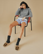 Calf Hair With Faux Fur Slippers - Women's Special Prices Shoes | 