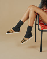 Calf Hair With Faux Fur Slippers - Women's Special Prices Shoes | 