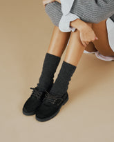 Calf Hair Field Moccasins - Women's Loafers | 