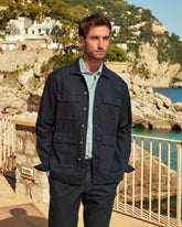 Blend Cotton Gabardine Savana Jacket - Men's Jackets | 