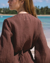 Linen Gauze Caracas Dress - Women's Special Prices Clothing | 
