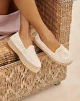 Cotton Crochet<br />Double Sole Espadrilles - Women's Espadrilles | 