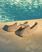 Raw Woven Silk And Cotton Espadrilles - Men's Special Prices Shoes | 