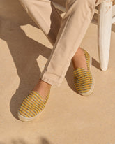 Woven Raffia Stripes Espadrilles - Men's Special Prices Shoes | 