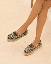Raffia Pattern Double Sole Espadrilles - Women's Special Prices | 