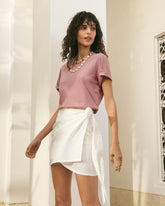Linen Lipso Skirt - Women's Skirts | 