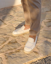 Woven Canvas Traveler Loafers Espadrilles - Men's Special Prices Shoes | 