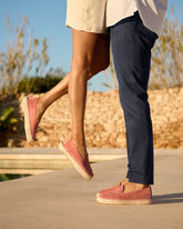 Suede Double Sole Espadrilles - Women's Espadrilles | 