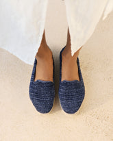 Raffia Stripes Double Sole Espadrilles - Women's Espadrilles | 