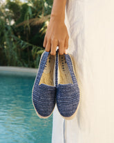 Raffia Stripes Double Sole Espadrilles - Women's Espadrilles | 