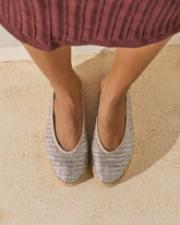 Lurex Cotton Ballet Flat Espadrilles - Women's Ballet Flat & Slippers | 