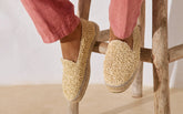 Coarse Woven Raffia Espadrilles - Men's Shoes | 