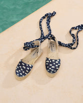 Silk Flat Valenciana Espadrilles - Women's Espadrilles | 