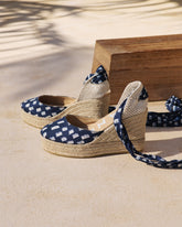 Silk Wedge Espadrilles - Women's Wedges | 