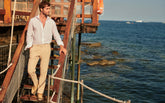Irish Linen Savana Trousers Belt - Men's Pants | 