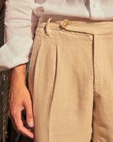 Irish Linen Savana Trousers Belt | 