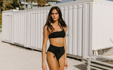 Braided One Shoulder Bikini - Women's Special Prices | 