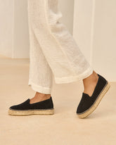 Suede Double Sole Espadrilles - Women's Espadrilles | 