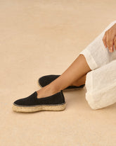 Suede Double Sole Espadrilles - Women's Espadrilles | 