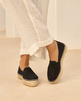 Suede Double Sole Espadrilles - Women's Espadrilles | 