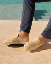 Suede Traveler Loafers Espadrilles - Men's Espadrilles | 