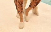 Suede Flat Espadrilles - Women's Espadrilles | 