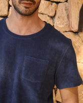 Organic Terry Cotton Emilio T-Shirt - Men's Special Prices | 