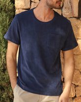 Organic Terry Cotton Emilio T-Shirt - Men's Special Prices | 