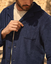 Organic Terry Cotton Nicolo Shirt - Men's Special Prices Clothing | 