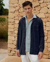 Organic Terry Cotton Nicolo Shirt - Men's Special Prices Clothing | 