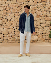 Organic Terry Cotton Nicolo Shirt | 