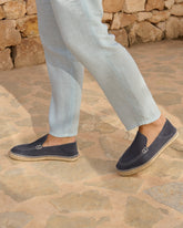 Suede Traveler Loafers Espadrilles - Men's Espadrilles | 