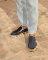 Suede Traveler Loafers Espadrilles - Men's Espadrilles | 