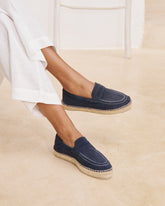 Suede Loafers Espadrilles - Women's Espadrilles | 