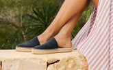Suede Chunky Mules - Women's Mules | 