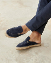 Suede Traveler Loafers Mules - Men's Espadrilles | 