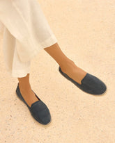 Suede Flat Espadrilles - Women's Espadrilles | 