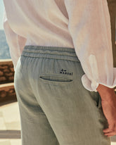 Washed Linen Venice Trousers - Men's Pants | 