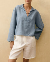 Linen Pilar Shorts - Women's Pants & Shorts | 